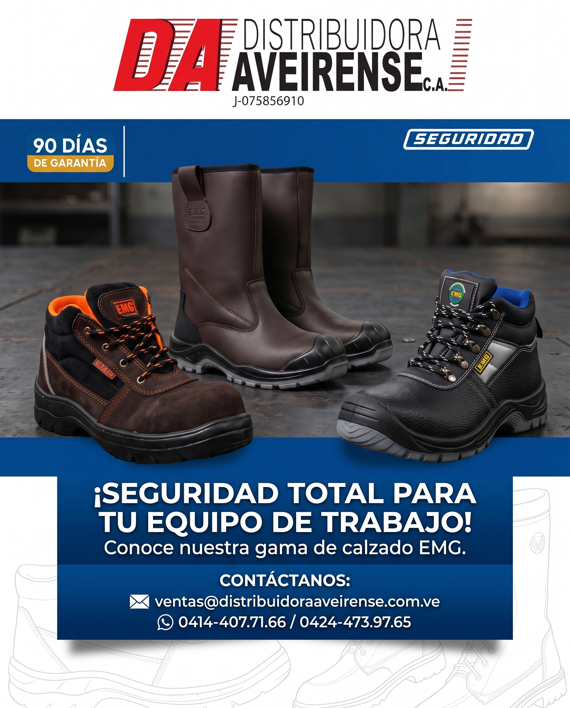 Guía Definitiva de Calzado de Seguridad EMG en Venezuela