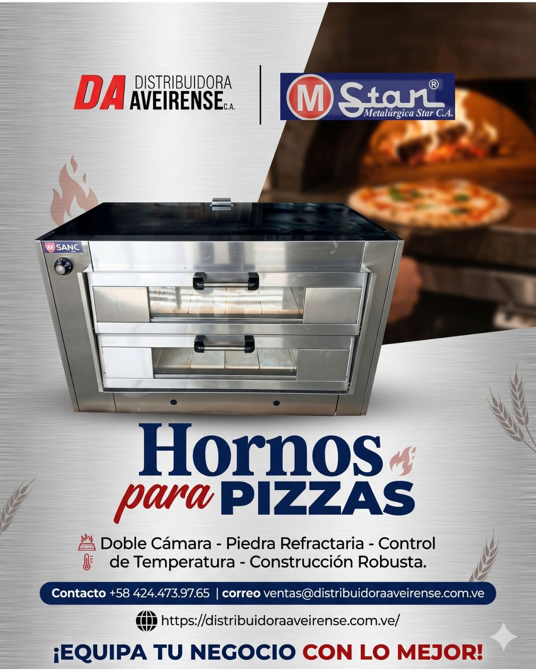 🍕 Hornos para Pizzas Star: El Horno Industrial Perfecto para Tu Negocio 👨‍🍳🔥
