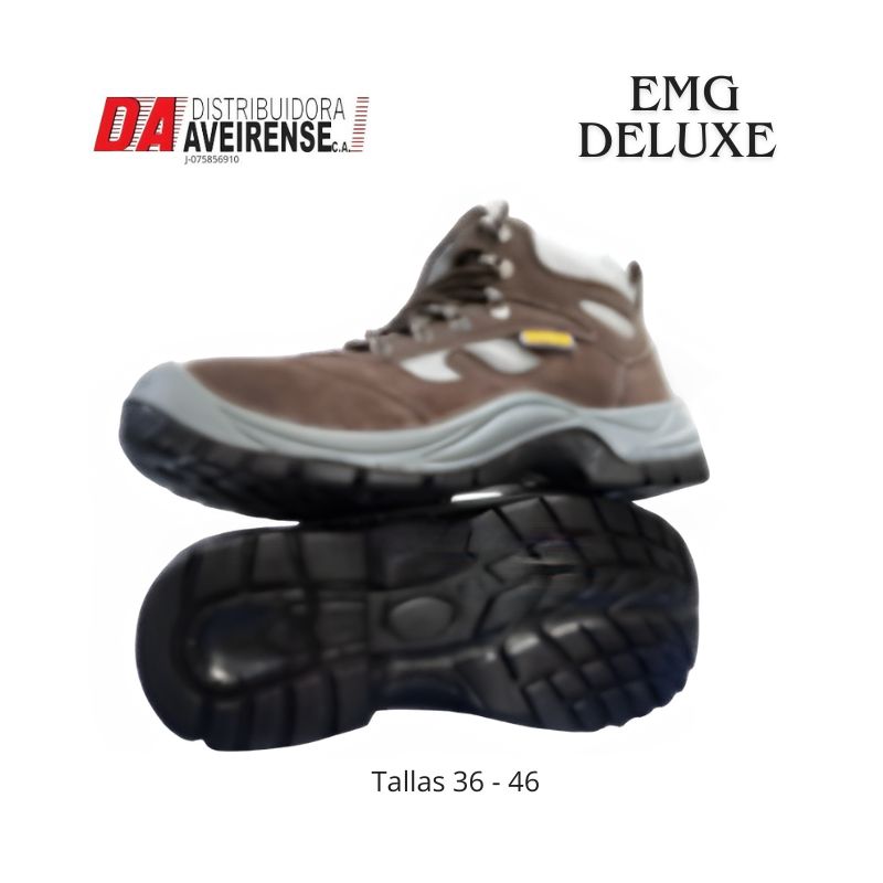 Botas de Seguridad EMG DELUXE Talla 42., calzado ligero 