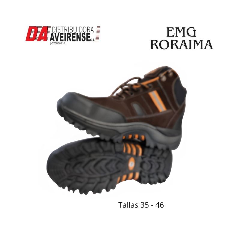 Botas de Seguridad EMG RORAIMA Talla 37.