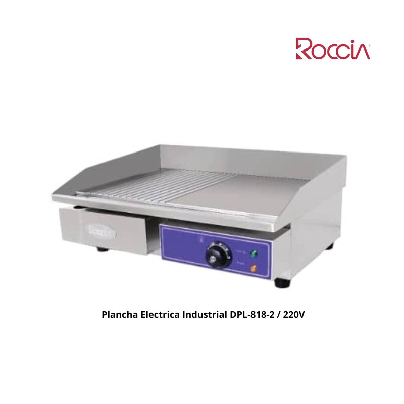  Plancha Electrica Industrial  DPL-818-2 / 220V