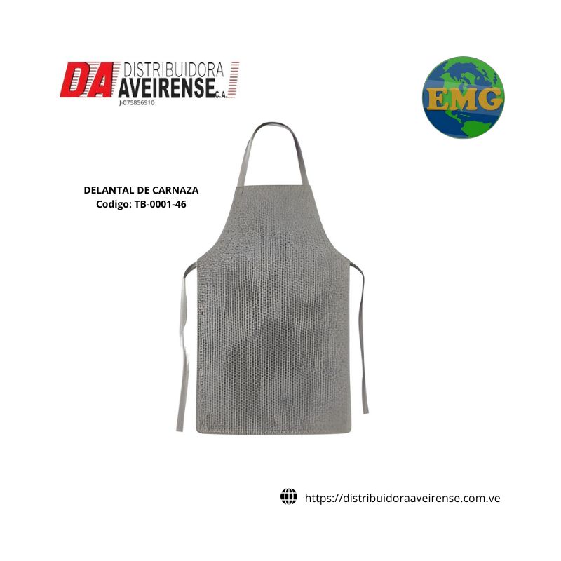 DELANTAL DE CARNAZA. MED. 60X90 CM
