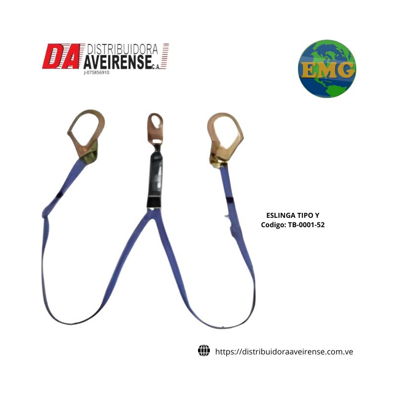 ESLINGA TIPO Y. Certificado , serie proficional