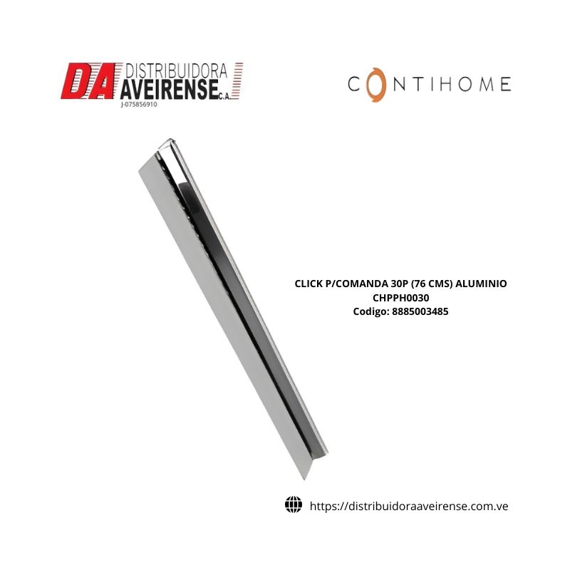 CLICK P/COMANDA 30P (76 CMS) ALUMINIO CHPPH0030.