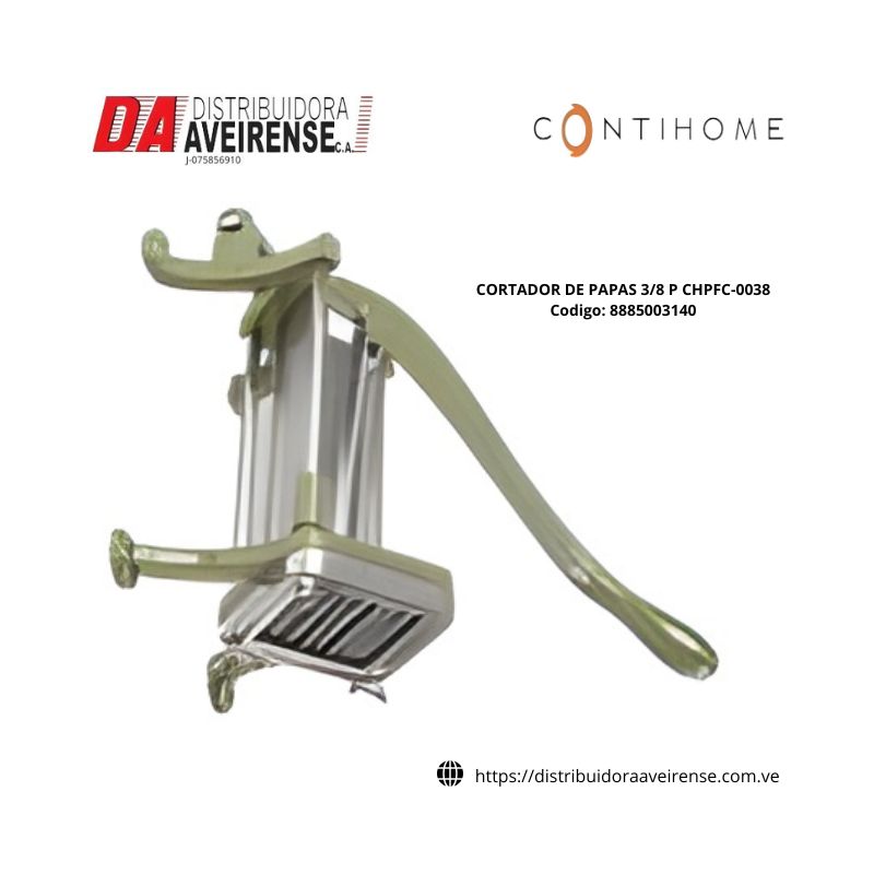 CORTADOR DE PAPAS 3/8 P CHPFC-0038.