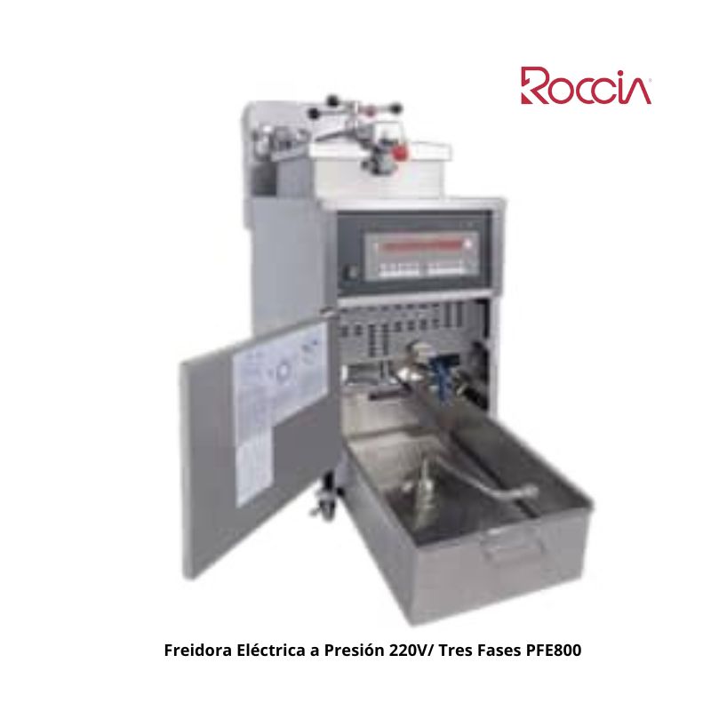  Freidora Eléctrica a Presión  220V/ Tres Fases PFE800