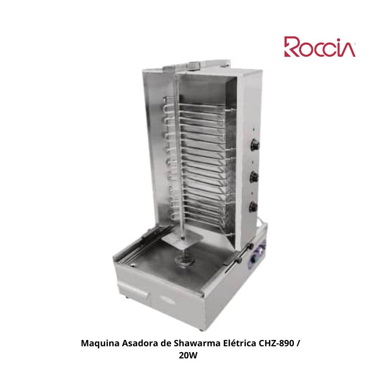  Maquina Asadora de  Shawarma Elétrica  CHZ-890 / 20W