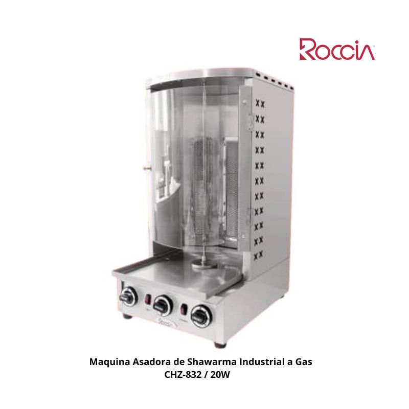 Maquina Asadora de Shawarma  Industrial a Gas CHZ-832 / 20W 