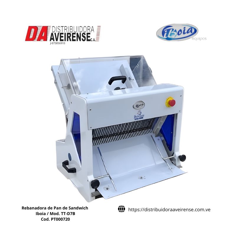 Rebanadora de Pan de Sandwich Iboia / Mod. TT-D7B.