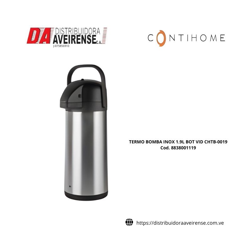 TERMO BOMBA INOX 1.9L BOT VID CHTB-0019.