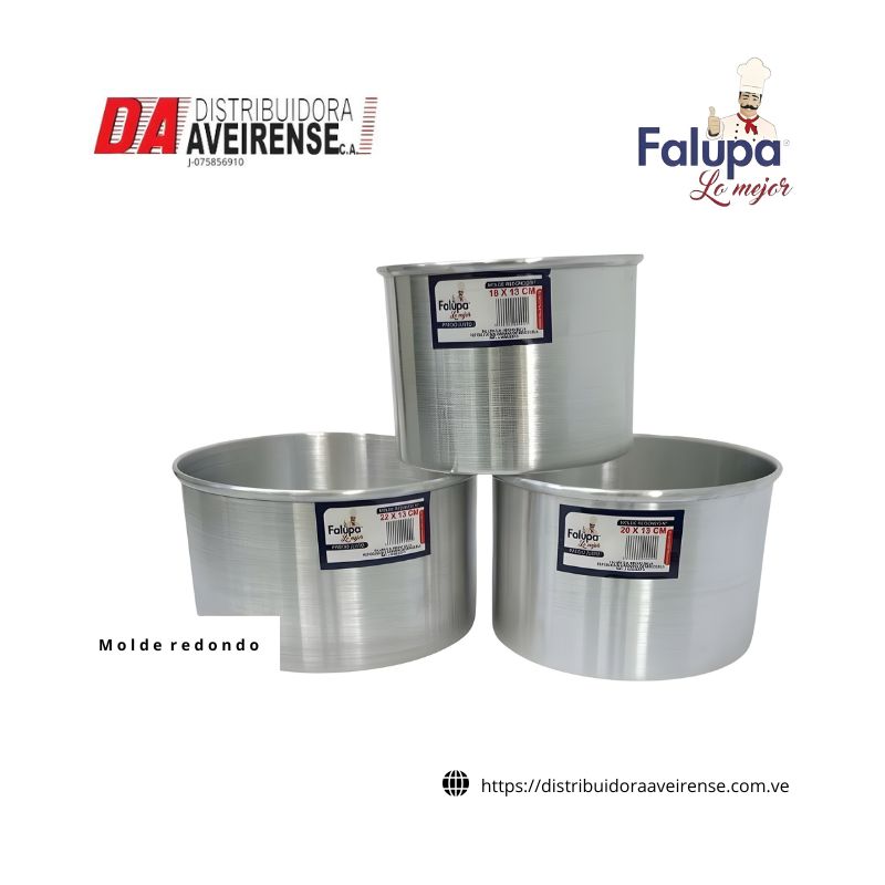 M o l d e R e d o n d o 20x13 Alto