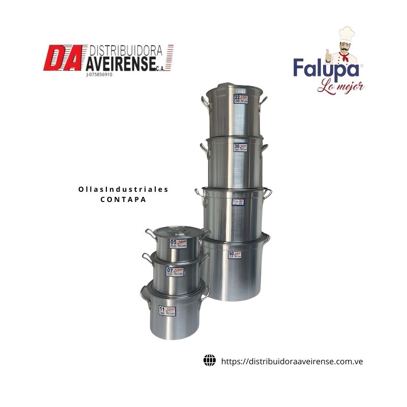 O l l a s  I n d u s t r i a l   sancochera  C O N T A P A  17 Lt. 2mm