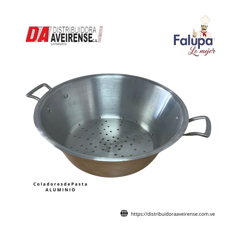 C o l a d o r e s   d e   P a s t a   A L U M I N I O   930 G R S . 38Cm  de 2mm