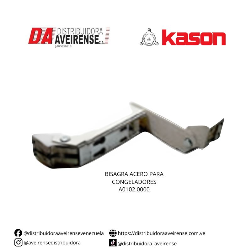 BISAGRA ACERO PARA CONGELADORES A0102.0000.