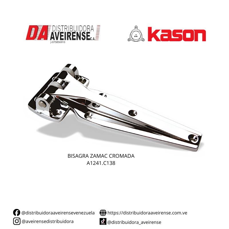 BISAGRA ZAMAC CROMADA A1241.C138.