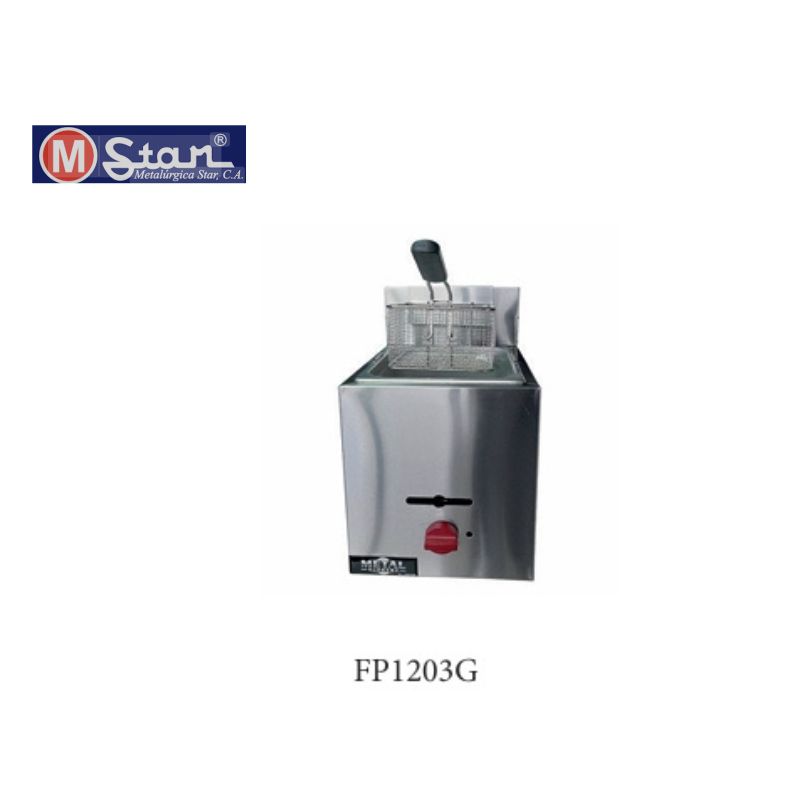 FREIDORAS A GAS DE MOSTRADOR 6L