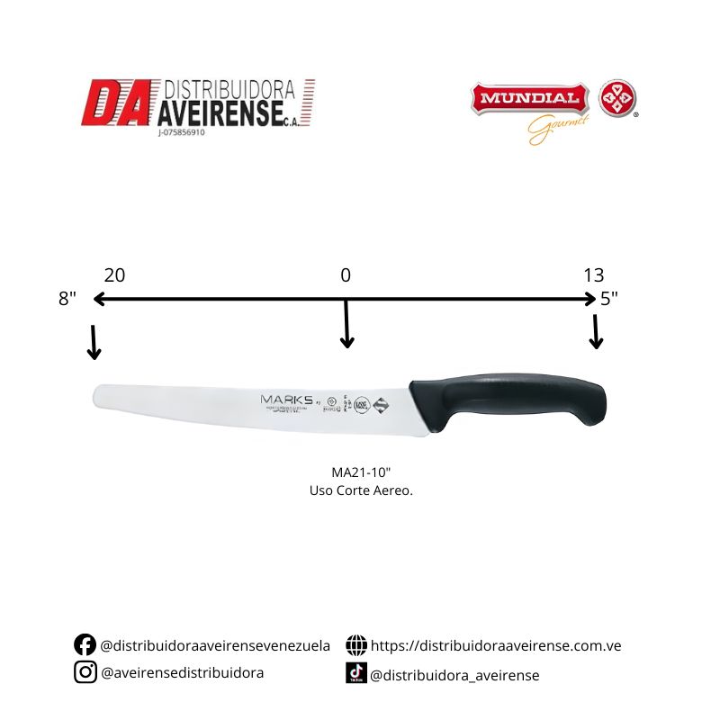 Cuchillo Corte Aereo Modelo MA21-10