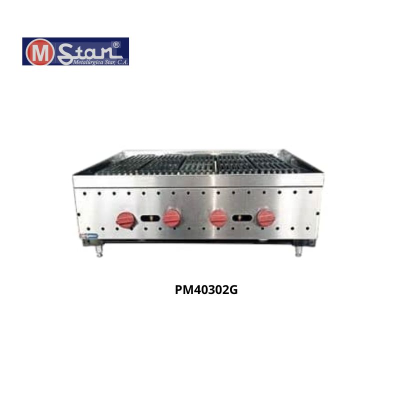 PARILLERA A GAS  60 cm