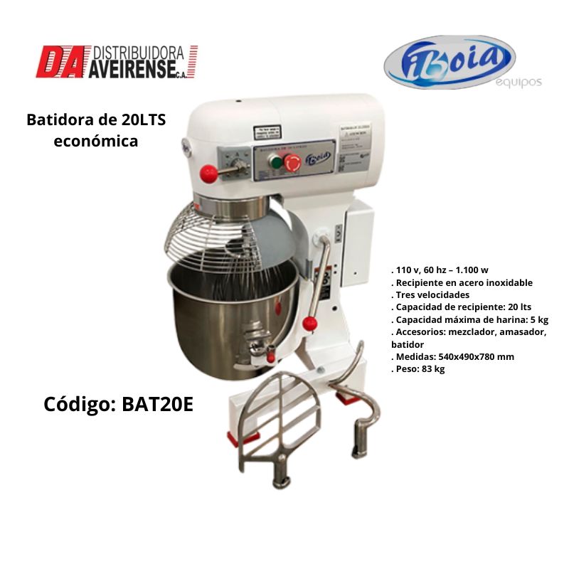 Batidora de 20LTS económica
