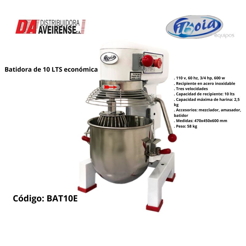 Batidora de 10LTS económica