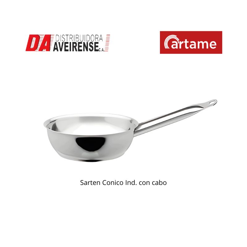 Sarten Cónico Industrial con Cabo 24x4.5.
