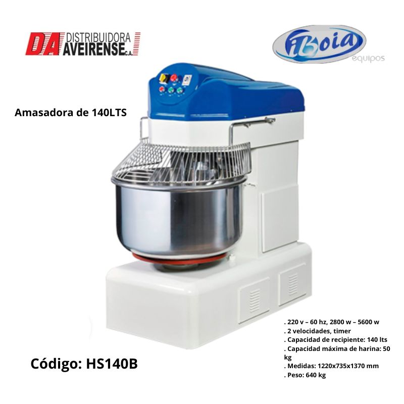 Amasadora de 140LTS