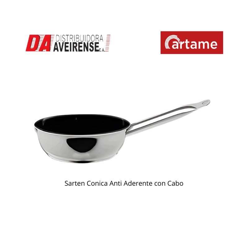 SARTEN CONICA ANTIADHERENTE 36X6.2