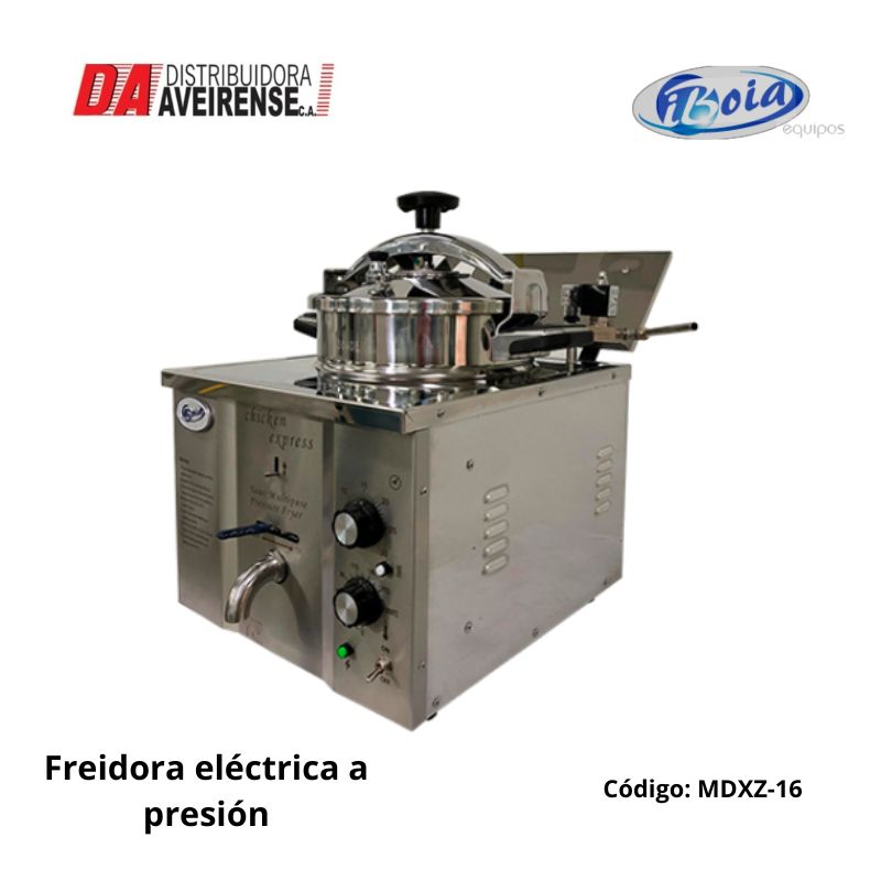 Freidora eléctrica a presión