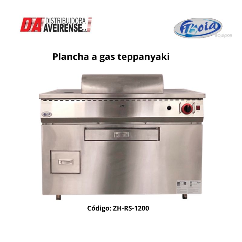 Plancha a gas Teppanyaki