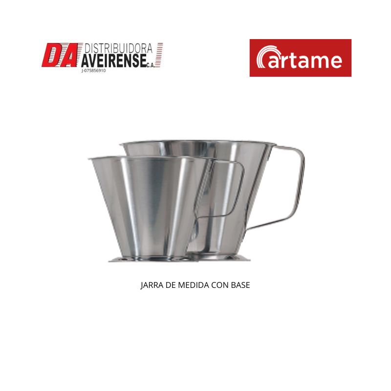 JARRA DE MEDIDA CON BASE 14.5x13.5.