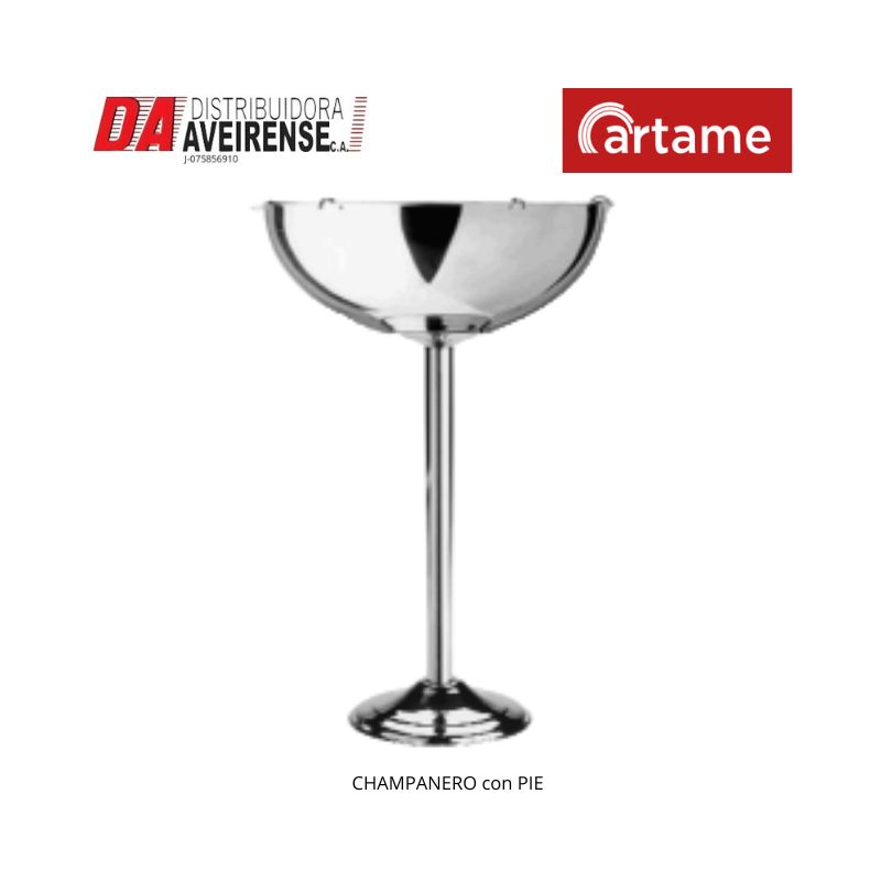 CHAMPANERO con PIE 32x74