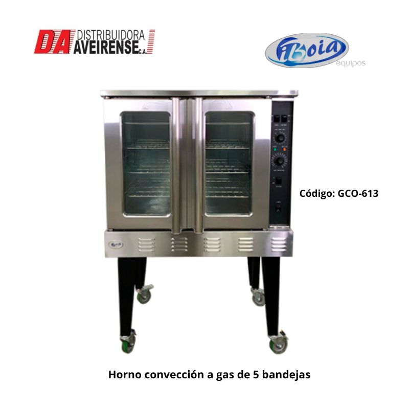 Horno convección a gas