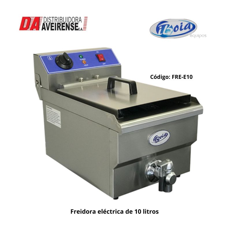 Freidora eléctrica de 10 litros