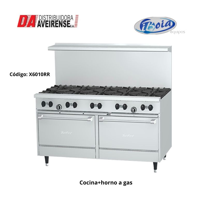 Cocina+horno a gas