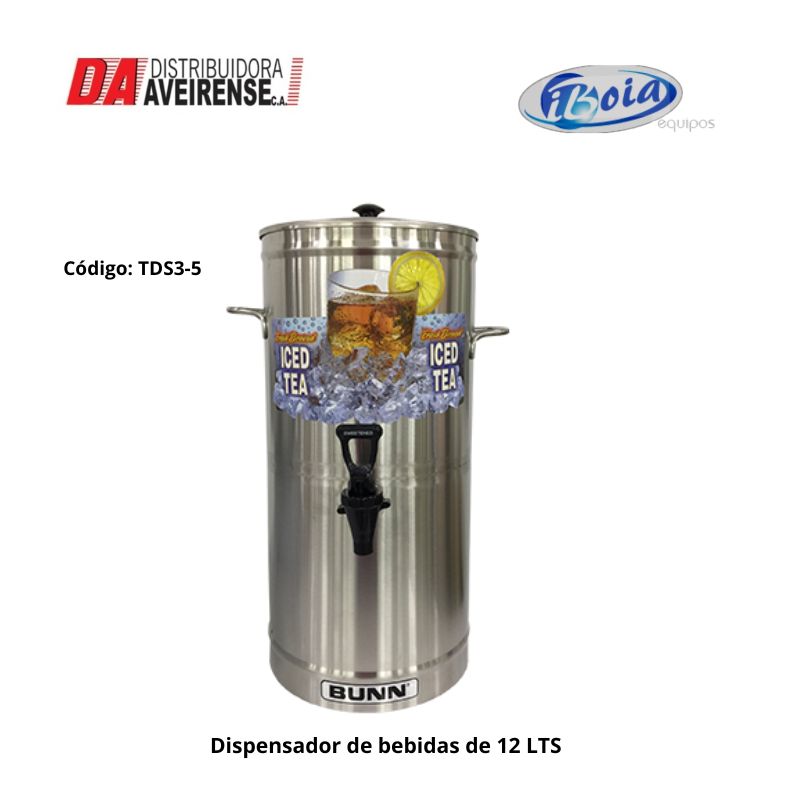 Dispensador de bebidas de 12 LTS