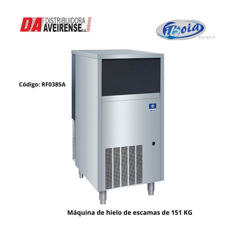 Máquina de hielo de escamas de 151 KG