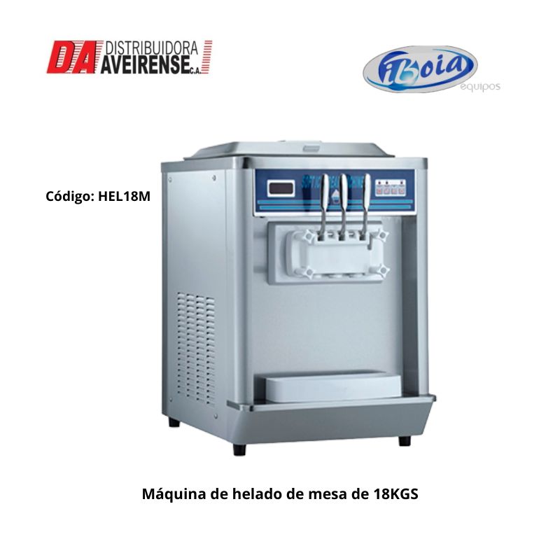 Máquina de helado de mesa de 18KGS