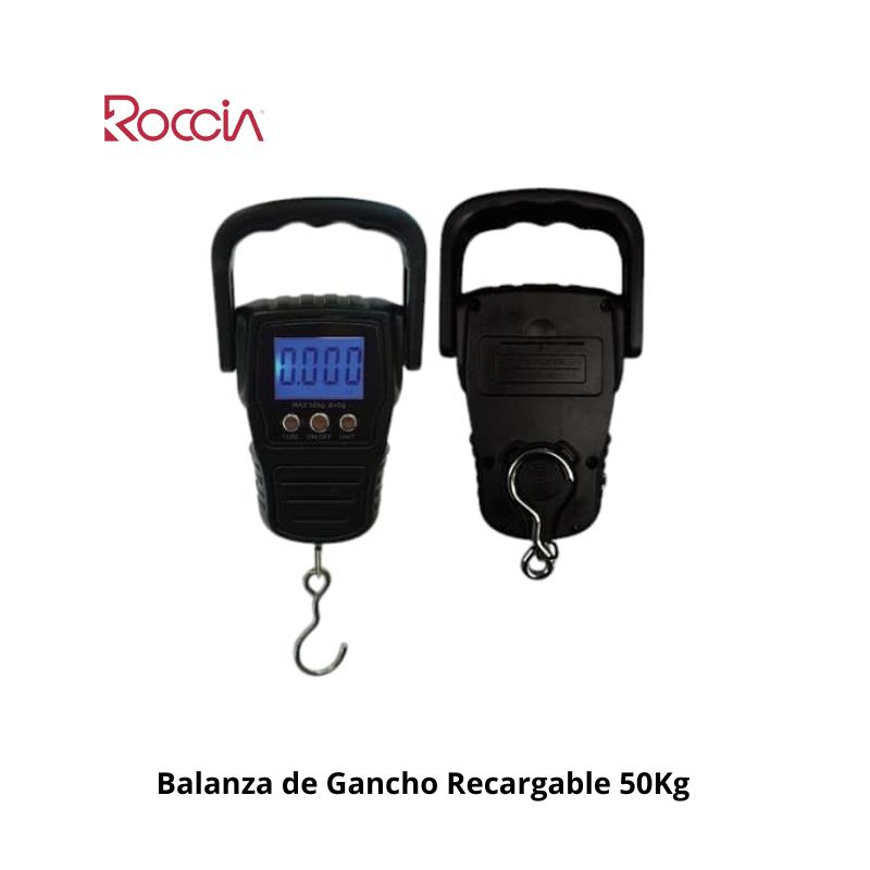 Balanza de Gancho Recargable 50Kg