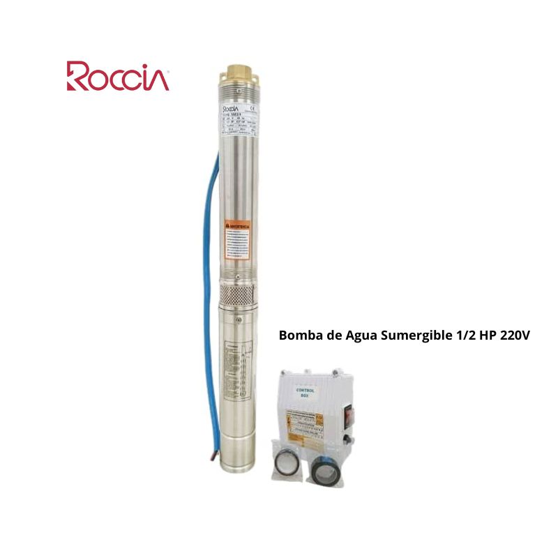 Bomba de Agua  Sumergible 1/2 HP 220V