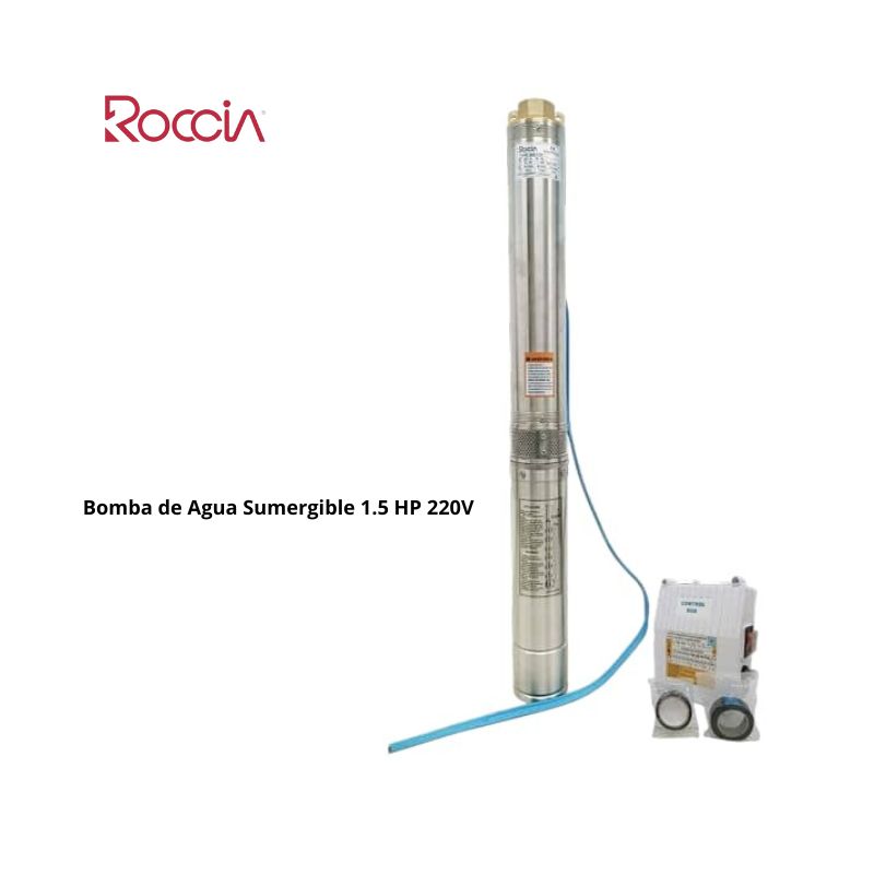  Bomba de Agua  Sumergible 1.5 HP 220V