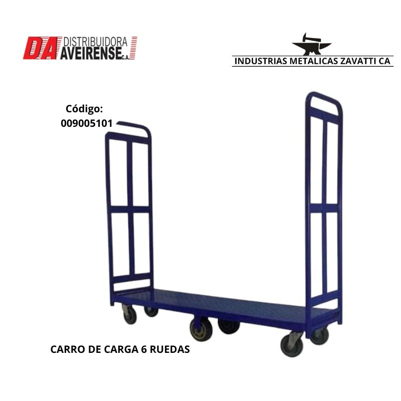 CARRO DE CARGA  6 RUEDAS