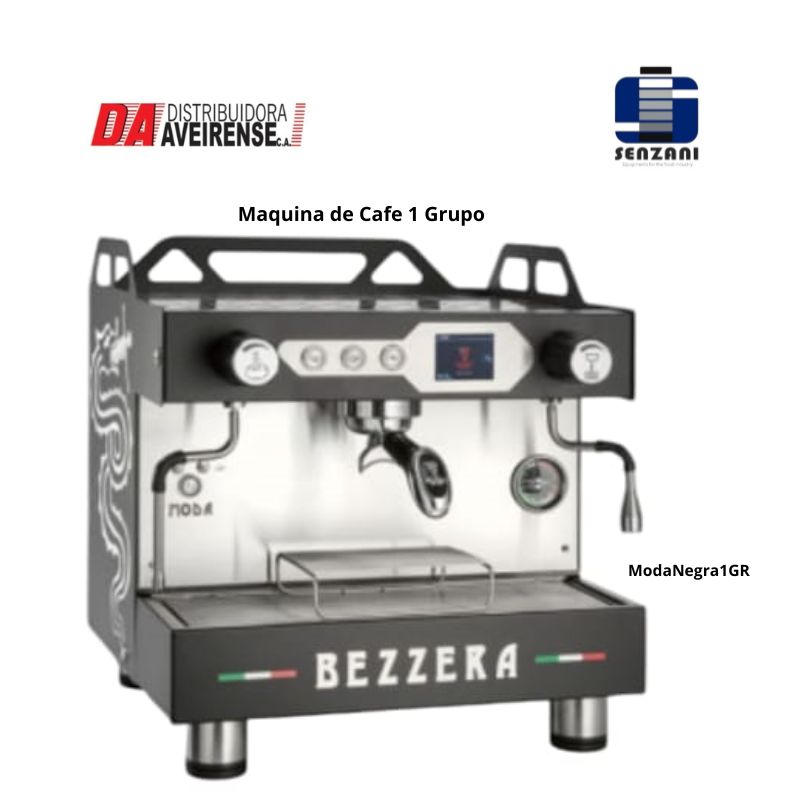 Maquina de Cafe 1 Grupo. Moda Negra 1 GR
