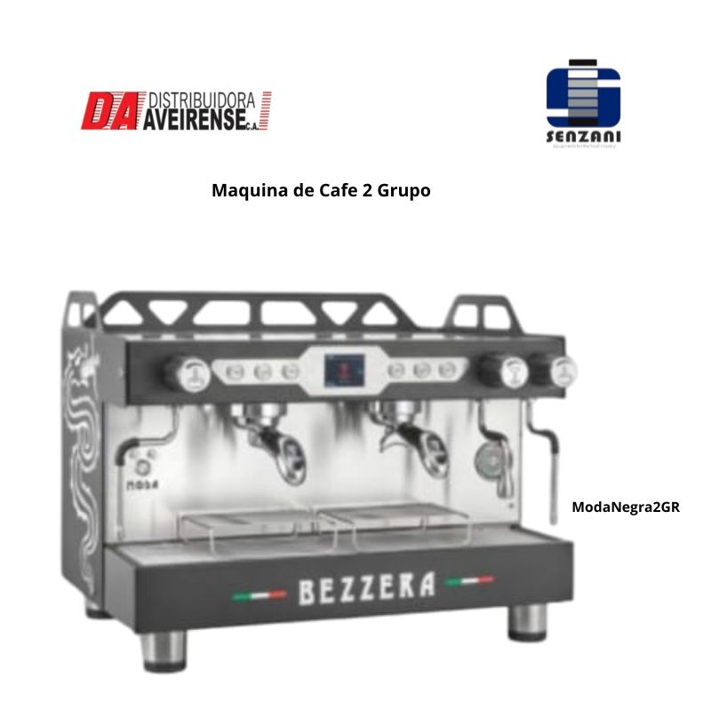 Maquina de Cafe 2 Grupo. Moda Negra 2 Gr.