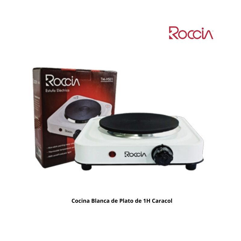  Cocina Blanca de Plato de 1H Caracol