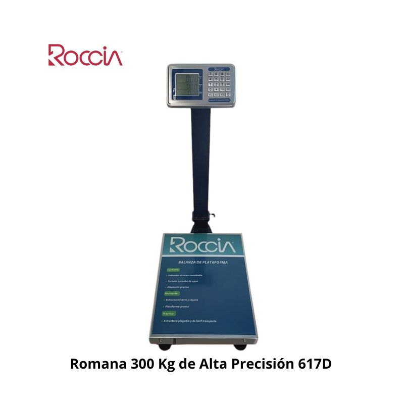 Romana 300 Kg de Alta  Precisión 617D
