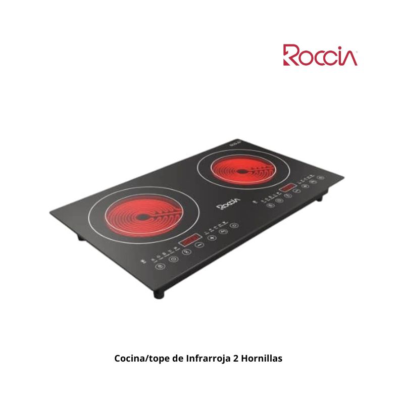  Cocina/tope de Infrarroja 2 Hornillas