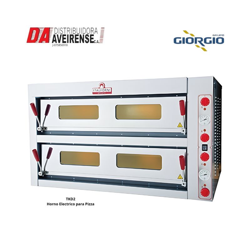 Horno para Pizza 2 Camaras.
