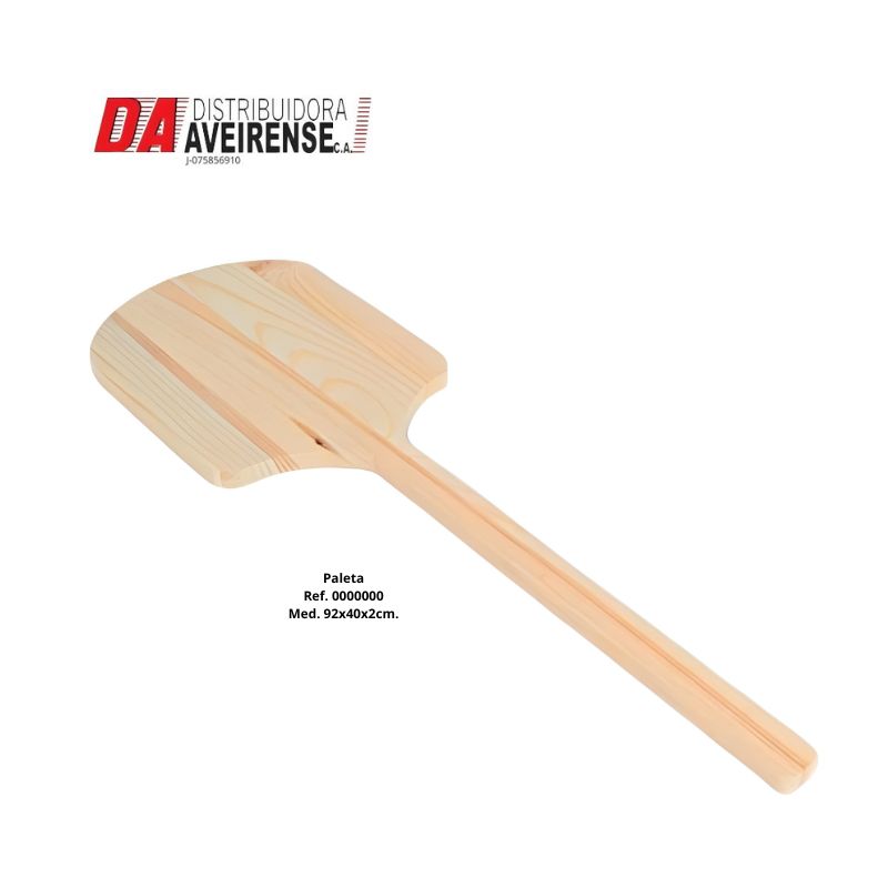 Paleta  Madera  De Pino  para Pizza   100x40x2cm 