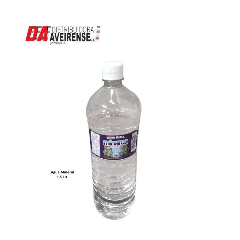 Agua Mineral Minarca 1.5 ltr.x 12 unidades 