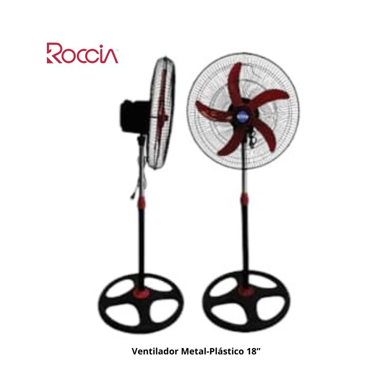  Ventilador Metal-Plástico 18”